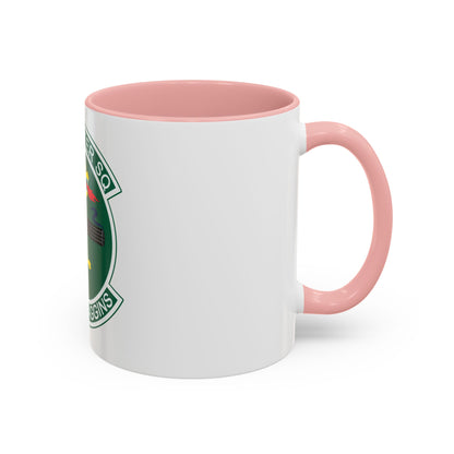 25th Fighters Sq (U.S. Air Force) Accent Coffee Mug