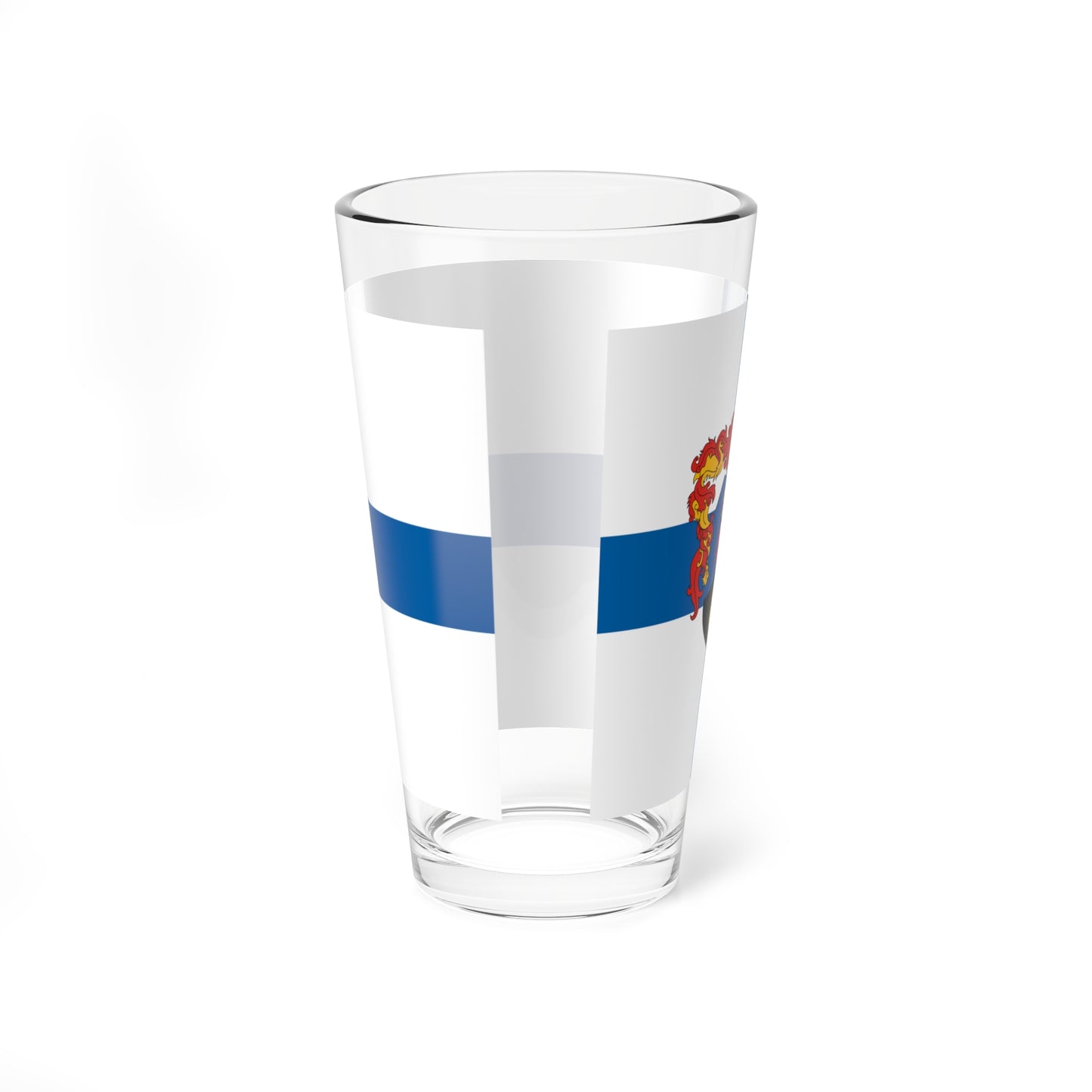 Flag of Kozarmisleny (Hungary) Pint Glass 16oz