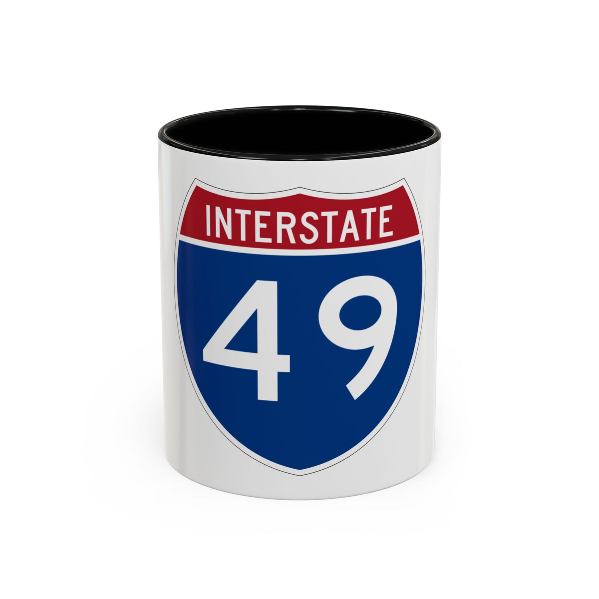 Interstate 49 (U.S. Highways) Accent Coffee Mug