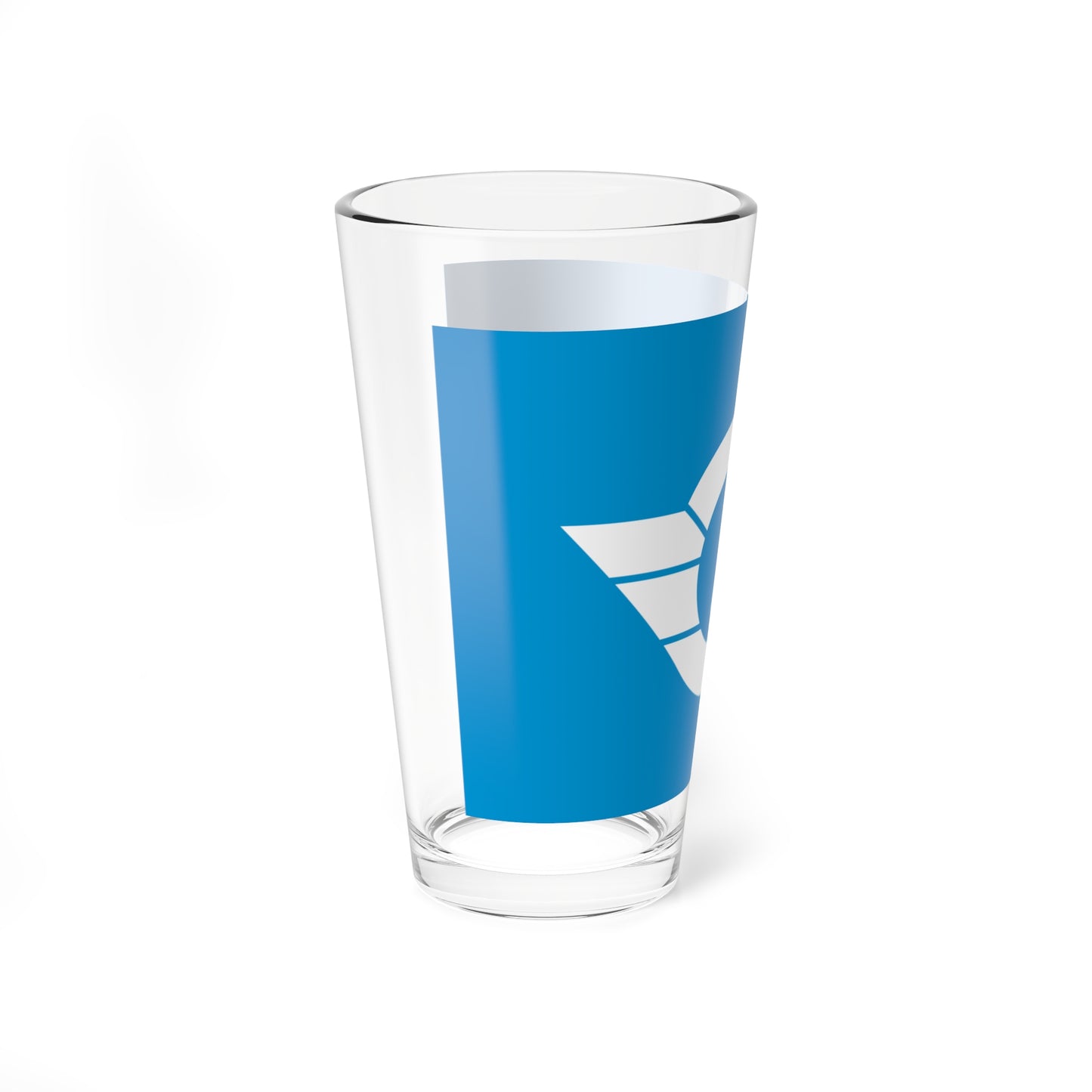 Flag of Shinuonome Nagasaki 1969-2004 (Japan) Pint Glass 16oz