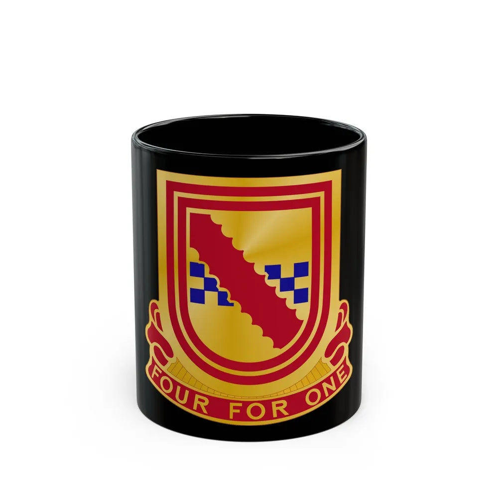 441dt Antiaircraft Artillery Missile Battalion (U.S. Army) Black Coffee Mug-11oz-Go Mug Yourself