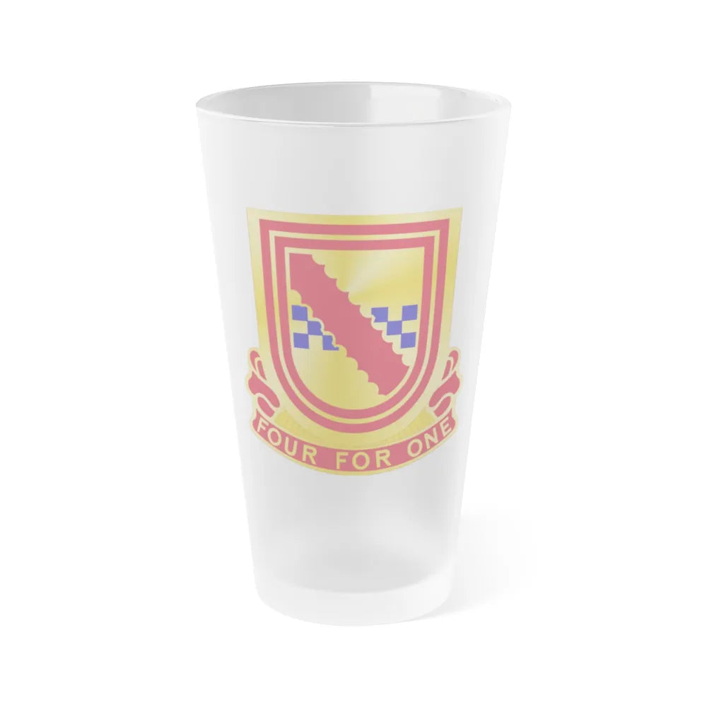 441dt Antiaircraft Artillery Missile Battalion (U.S. Army) Frosted Pint Glass 16oz-Go Mug Yourself