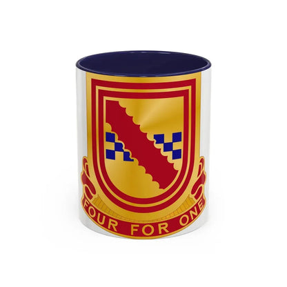 441dt Antiaircraft Artillery Missile Battalion (U.S. Army) Accent Coffee Mug 11oz Navy - Go Mug Yourself