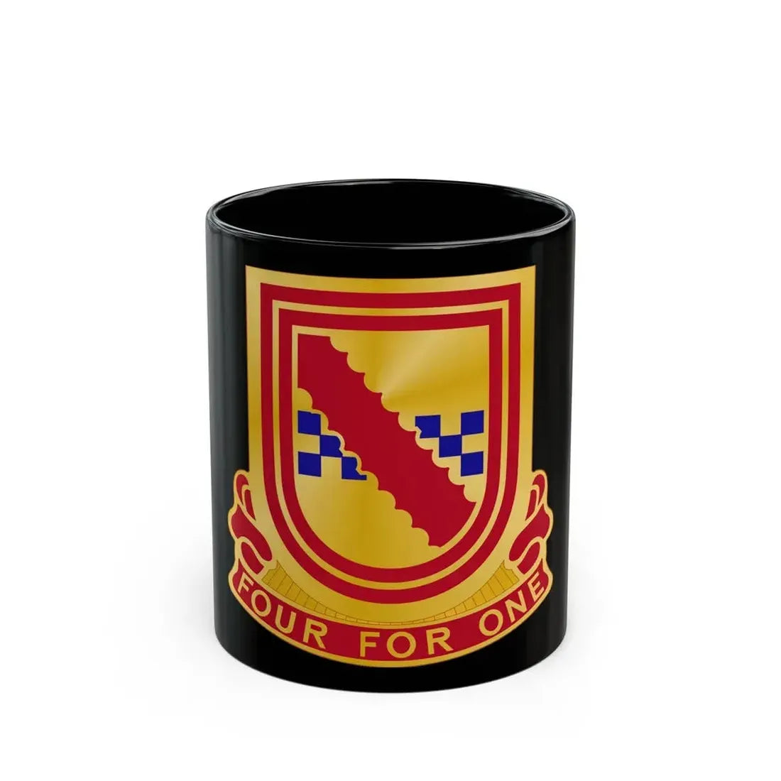 441dt Antiaircraft Artillery Missile Battalion (U.S. Army) Black Coffee Mug 11oz - Go Mug Yourself