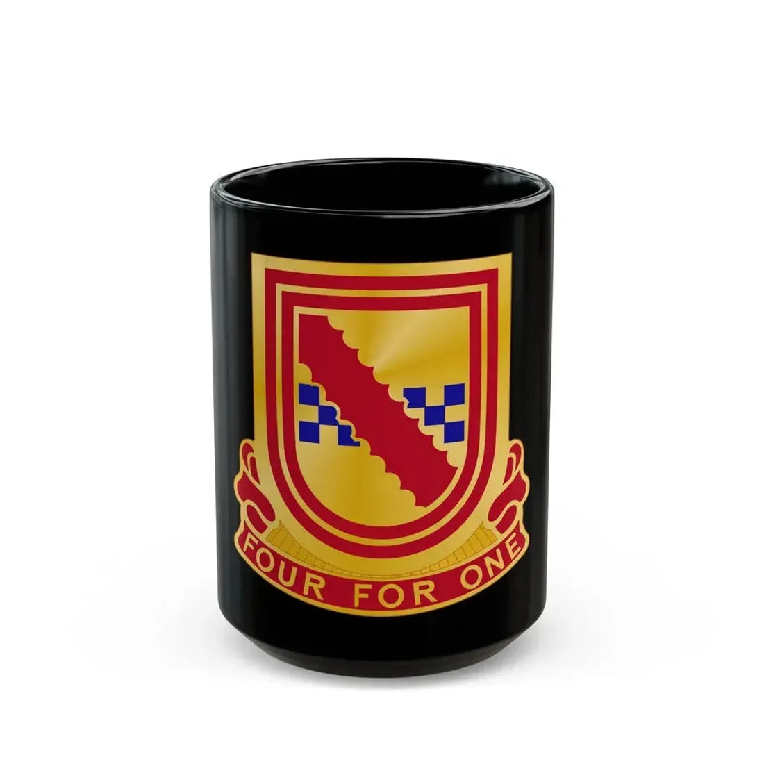 441dt Antiaircraft Artillery Missile Battalion (U.S. Army) Black Coffee Mug 15oz - Go Mug Yourself