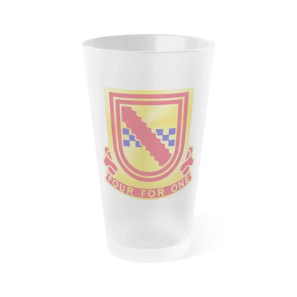 441dt Antiaircraft Artillery Missile Battalion (U.S. Army) Frosted Pint Glass 16oz Default Title - Go Mug Yourself
