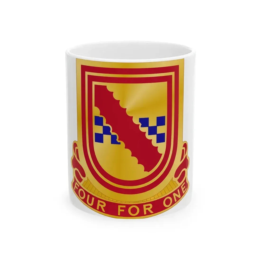 441dt Antiaircraft Artillery Missile Battalion (U.S. Army) White Coffee Mug 11oz - Go Mug Yourself