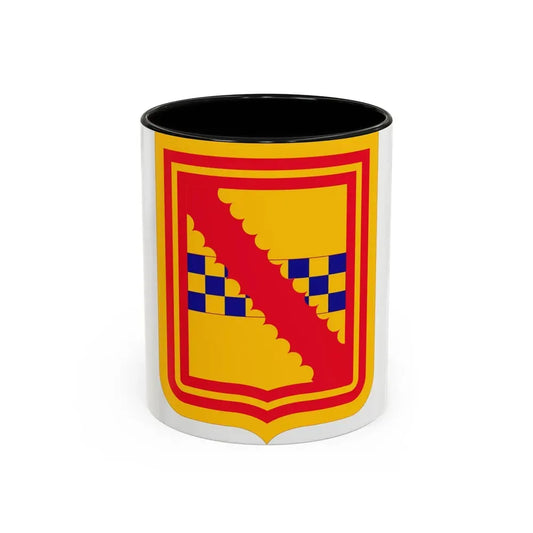 441st Antiaircraft Artillery Missile Battalion v2 (U.S. Army) Accent Coffee Mug 11oz Black - Go Mug Yourself