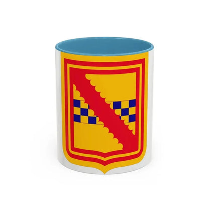 441st Antiaircraft Artillery Missile Battalion v2 (U.S. Army) Accent Coffee Mug 11oz Light Blue - Go Mug Yourself