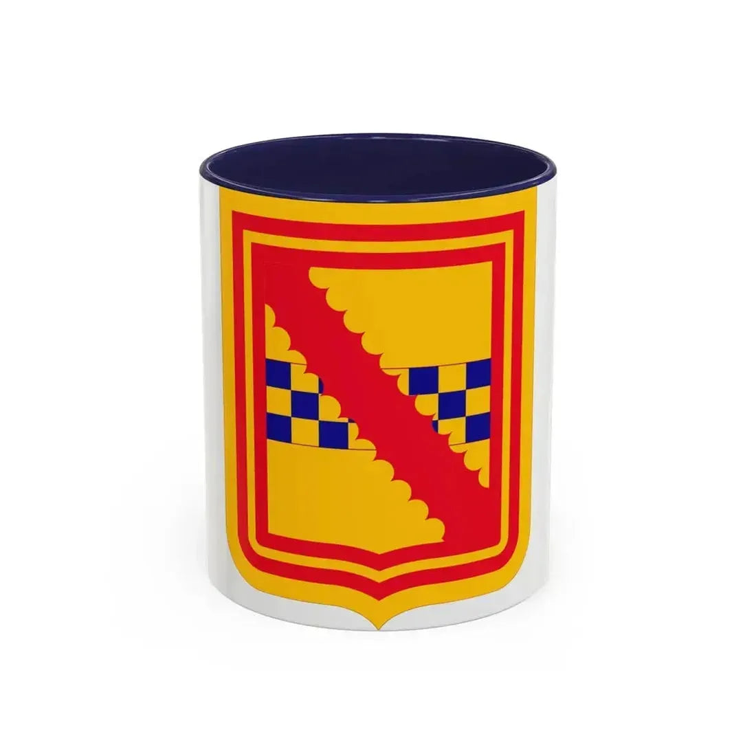 441st Antiaircraft Artillery Missile Battalion v2 (U.S. Army) Accent Coffee Mug 11oz Navy - Go Mug Yourself