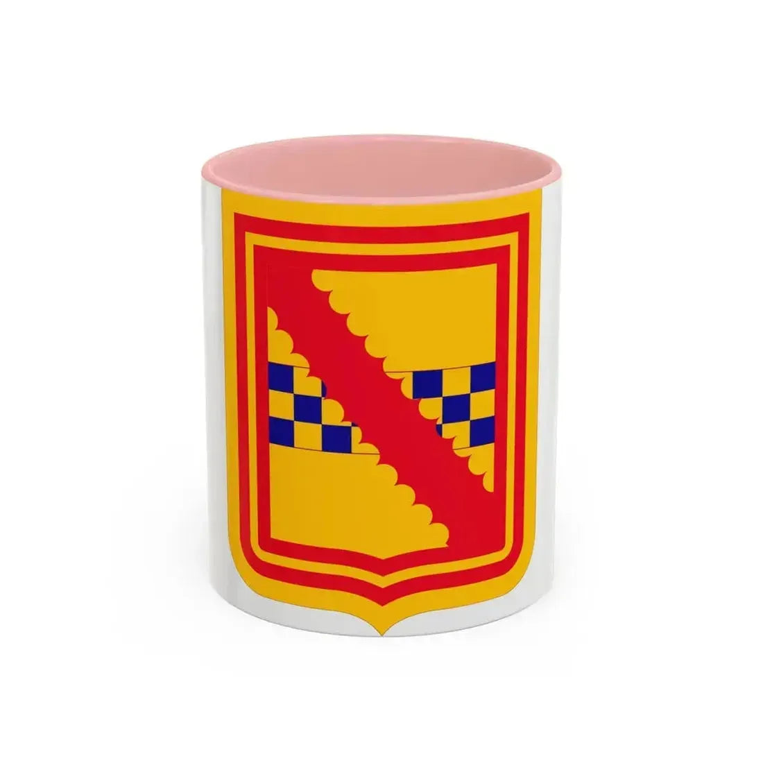 441st Antiaircraft Artillery Missile Battalion v2 (U.S. Army) Accent Coffee Mug 11oz Pink - Go Mug Yourself