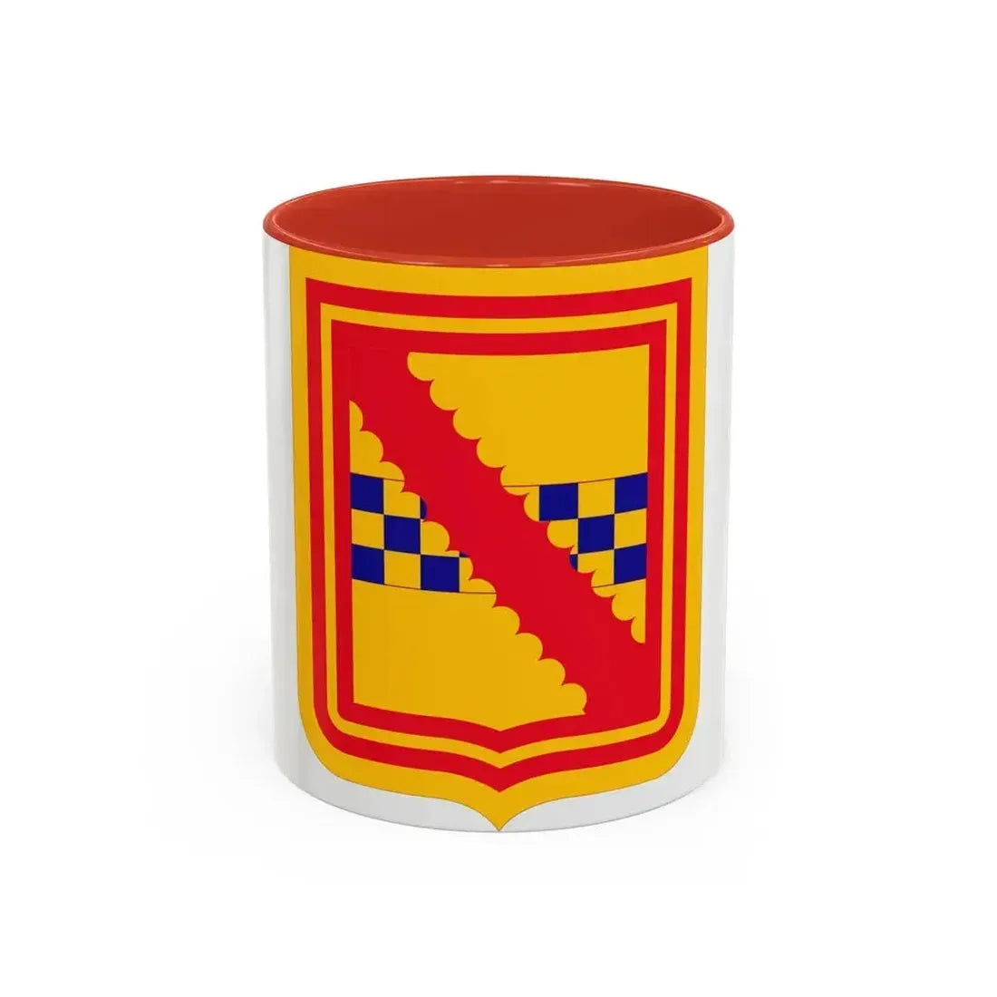441st Antiaircraft Artillery Missile Battalion v2 (U.S. Army) Accent Coffee Mug 11oz Red - Go Mug Yourself