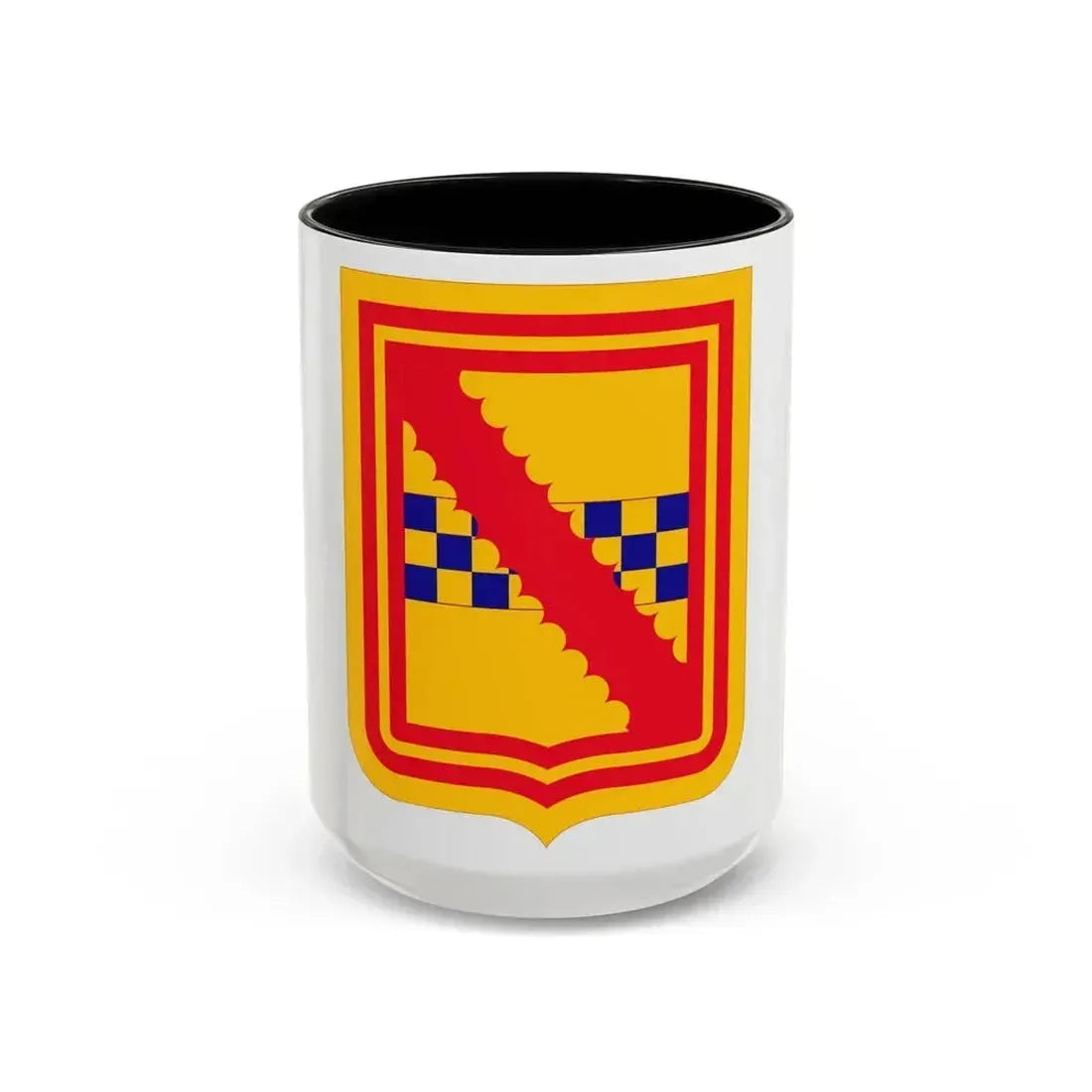 441st Antiaircraft Artillery Missile Battalion v2 (U.S. Army) Accent Coffee Mug 15oz Black - Go Mug Yourself