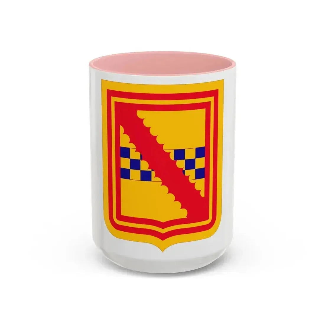 441st Antiaircraft Artillery Missile Battalion v2 (U.S. Army) Accent Coffee Mug 15oz Pink - Go Mug Yourself