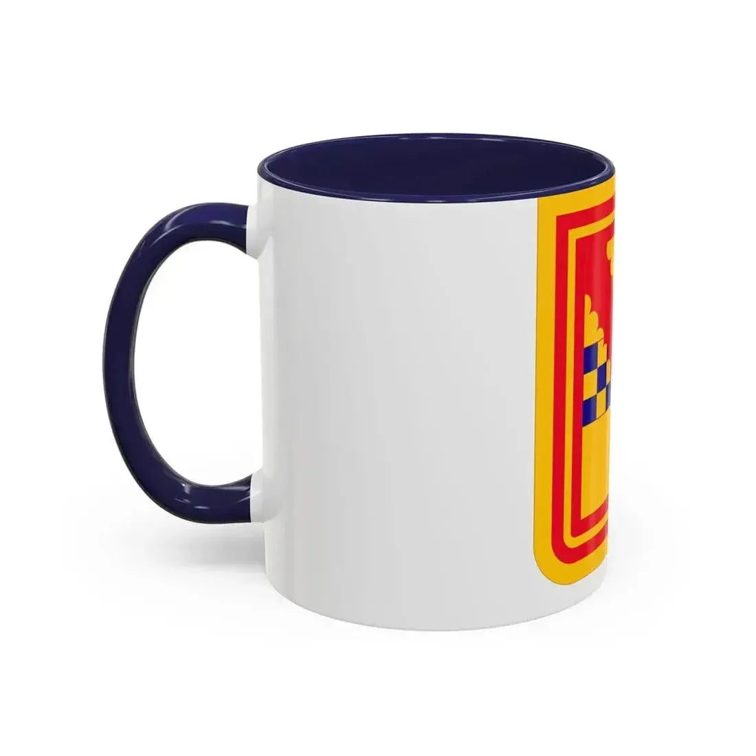 441st Antiaircraft Artillery Missile Battalion v2 (U.S. Army) Accent Coffee Mug - Go Mug Yourself