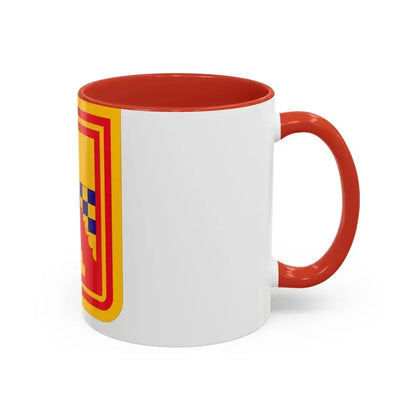 441st Antiaircraft Artillery Missile Battalion v2 (U.S. Army) Accent Coffee Mug - Go Mug Yourself