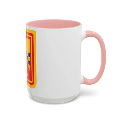 441st Antiaircraft Artillery Missile Battalion v2 (U.S. Army) Accent Coffee Mug - Go Mug Yourself