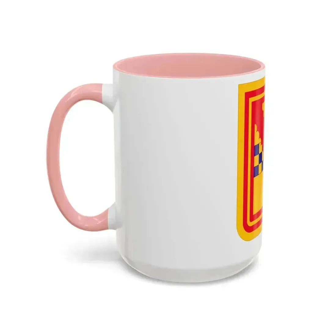 441st Antiaircraft Artillery Missile Battalion v2 (U.S. Army) Accent Coffee Mug - Go Mug Yourself