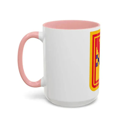 441st Antiaircraft Artillery Missile Battalion v2 (U.S. Army) Accent Coffee Mug - Go Mug Yourself