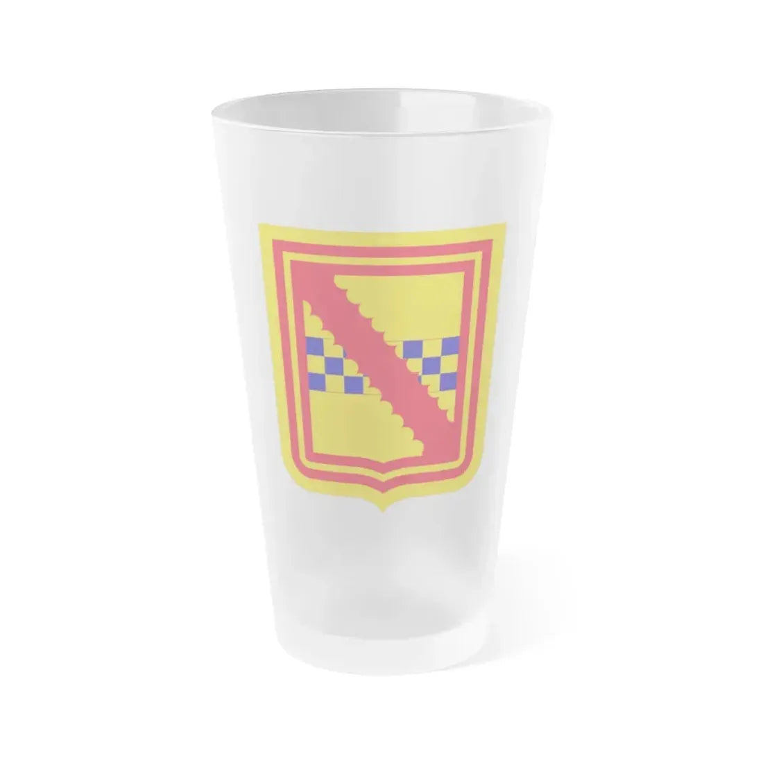 441st Antiaircraft Artillery Missile Battalion v2 (U.S. Army) Frosted Pint Glass 16oz Default Title - Go Mug Yourself