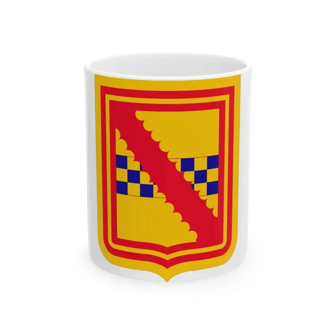 441st Antiaircraft Artillery Missile Battalion v2 (U.S. Army) White Coffee Mug 11oz - Go Mug Yourself
