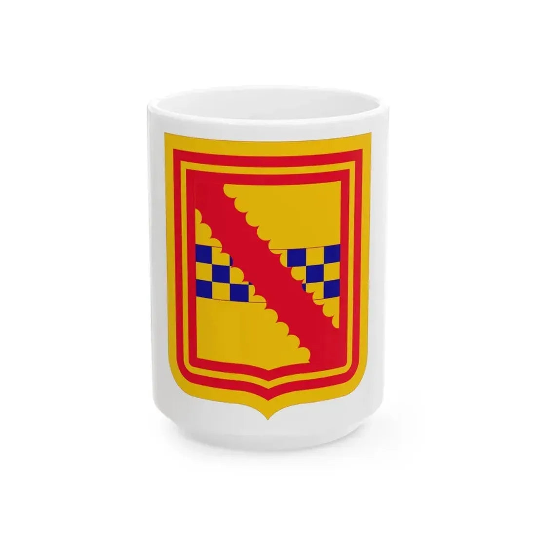 441st Antiaircraft Artillery Missile Battalion v2 (U.S. Army) White Coffee Mug 15oz - Go Mug Yourself
