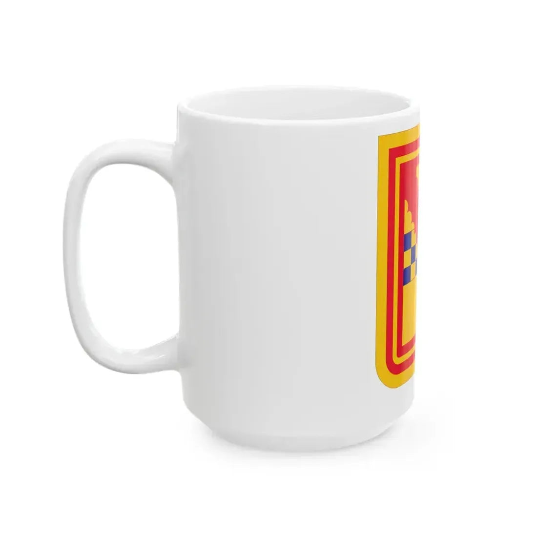 441st Antiaircraft Artillery Missile Battalion v2 (U.S. Army) White Coffee Mug - Go Mug Yourself