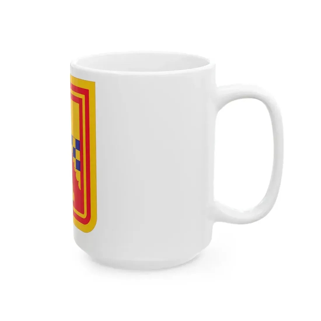 441st Antiaircraft Artillery Missile Battalion v2 (U.S. Army) White Coffee Mug - Go Mug Yourself