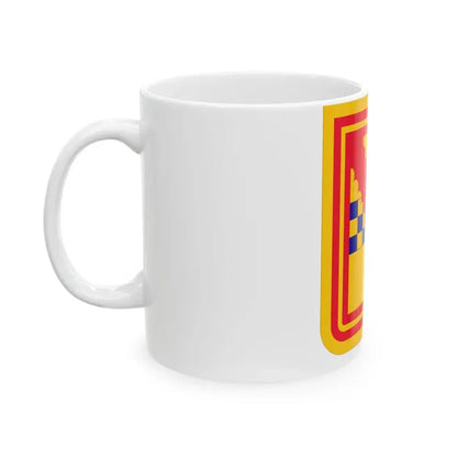 441st Antiaircraft Artillery Missile Battalion v2 (U.S. Army) White Coffee Mug - Go Mug Yourself