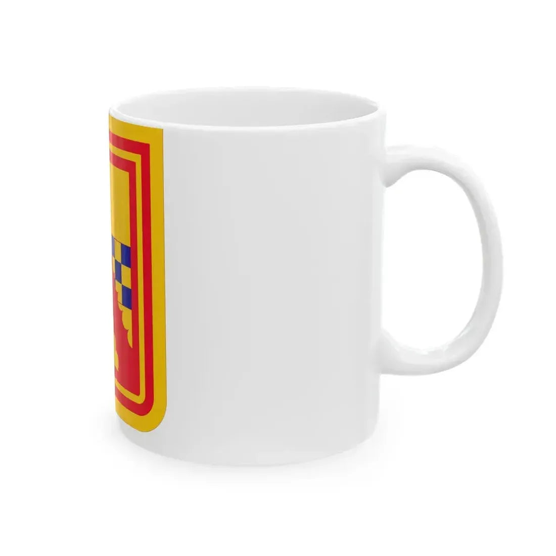 441st Antiaircraft Artillery Missile Battalion v2 (U.S. Army) White Coffee Mug - Go Mug Yourself