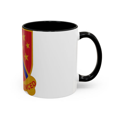 636th Field Artillery Battalion (U.S. Army) Accent Coffee Mug