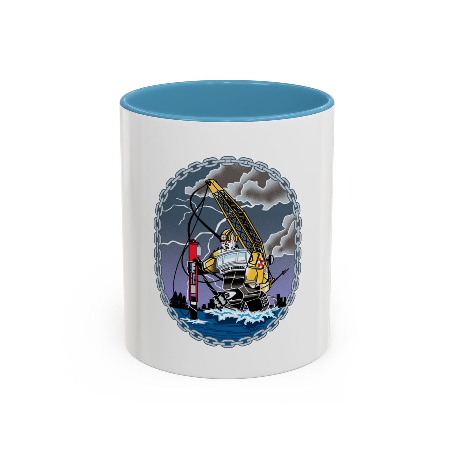 USCGC KENNEBEC (U.S. Coast Guard) Accent Coffee Mug