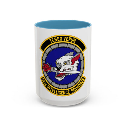 64 Intelligence Squadron AFRC (U.S. Air Force) Accent Coffee Mug
