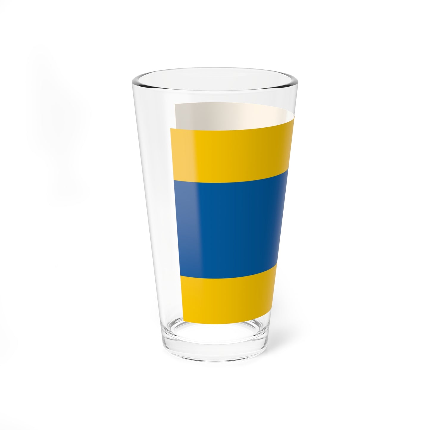 Flag of Koszeg 1941 (Hungary) Pint Glass 16oz