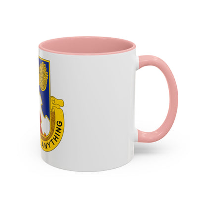 863 Engineer Battalion (U.S. Army) Accent Coffee Mug