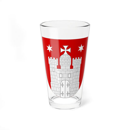 Shield of Hamburg (Germany) (Coat of Arms) Pint Glass 16oz