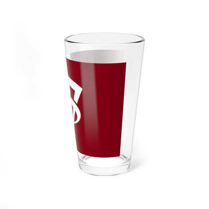 Flag of Shōwa Gunma (Japan) Pint Glass 16oz