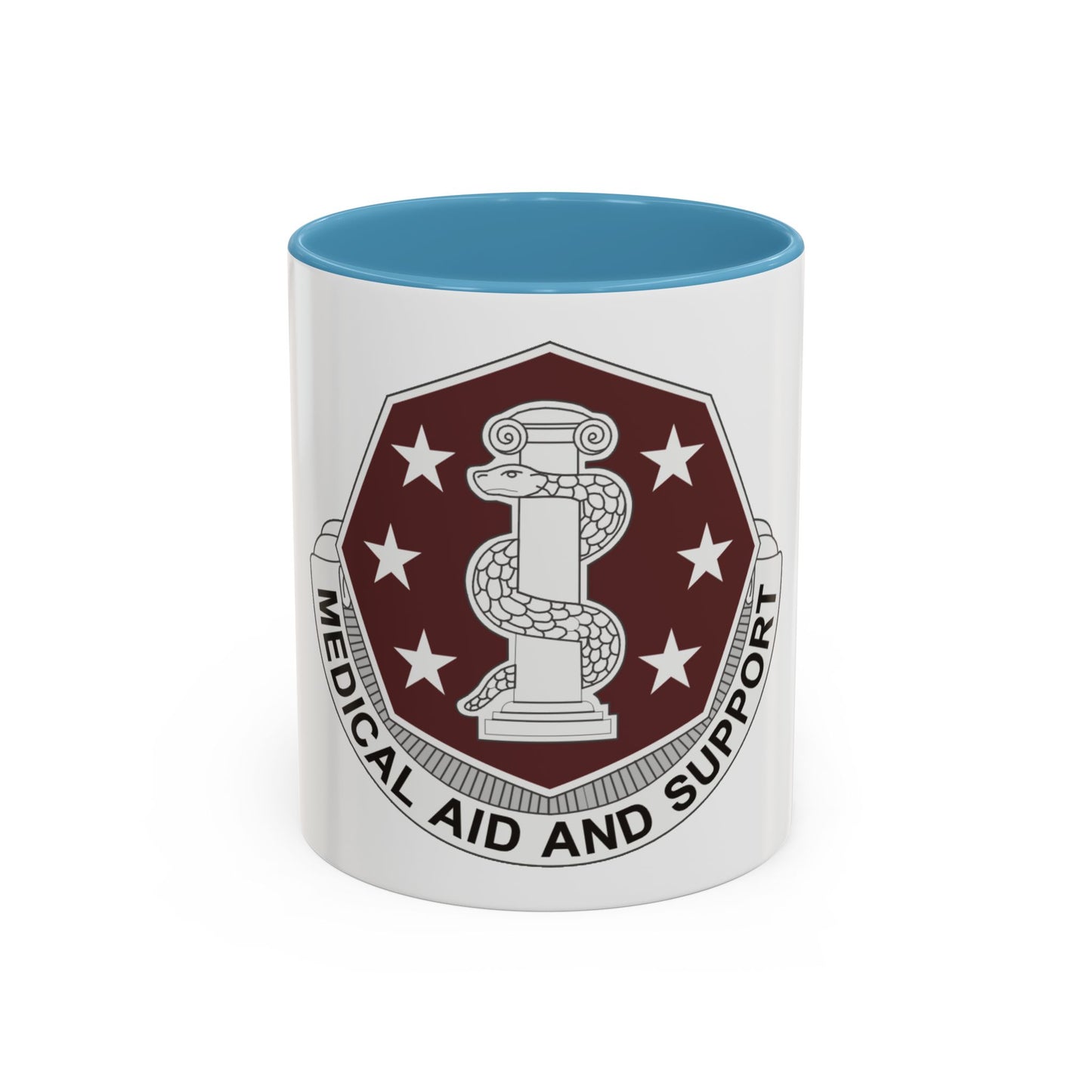 168 Medical Battalion (U.S. Army) Accent Coffee Mug