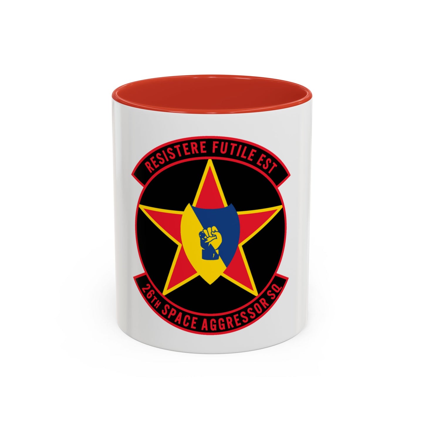 26TH Space Aggressor Sq. v2 (U.S. Air Force) Accent Coffee Mug