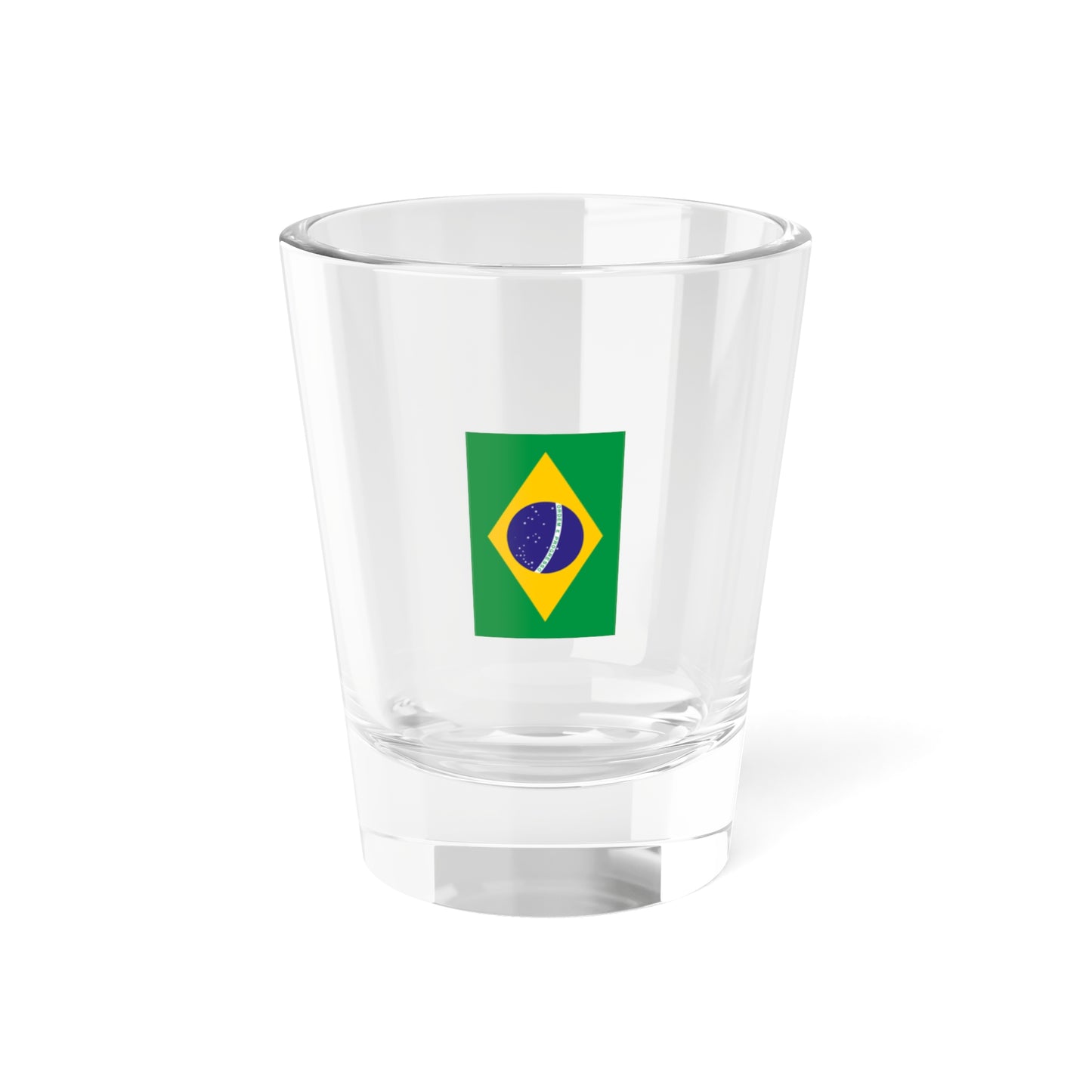 Flag of Brazil vertical (Brazil) Shot Glass 1.5oz
