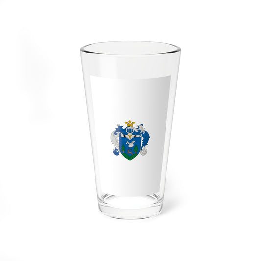 Flag of Diosjeno vertical (Hungary) Pint Glass 16oz