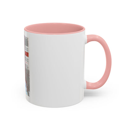 North Amerca - Living on the Edge (1995) (Map) Accent Coffee Mug