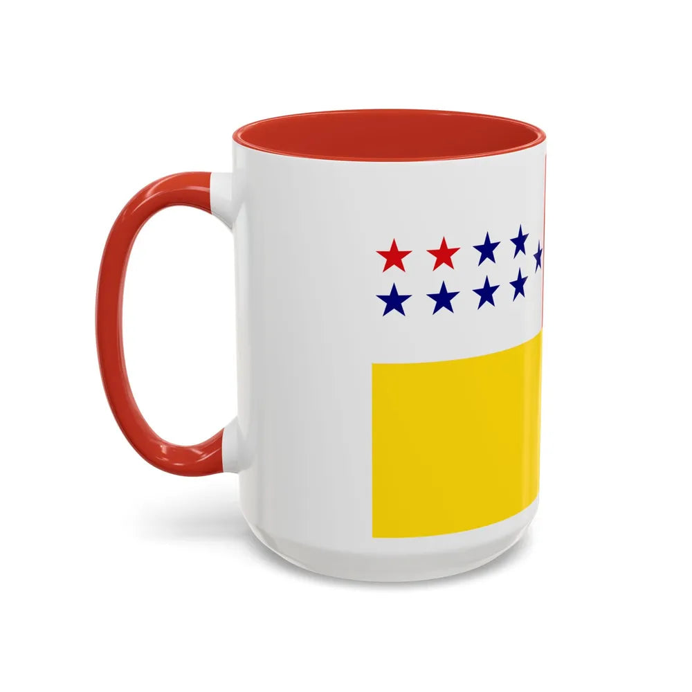 Flag of Chone Ecuador - Accent Coffee Mug-Go Mug Yourself