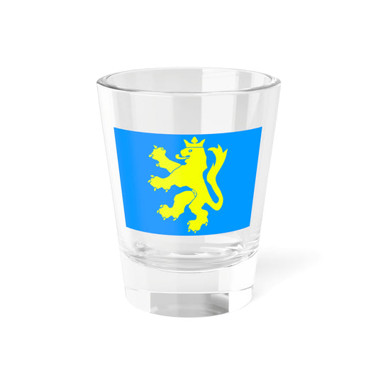 Flag of the Ruthenian National Guard (Ukraine) Shot Glass 1.5oz