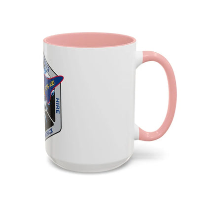 STS 130 (NASA) Accent Coffee Mug-Go Mug Yourself