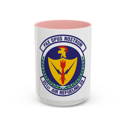 351st Air Refueling Squadron (U.S. Air Force) Accent Coffee Mug