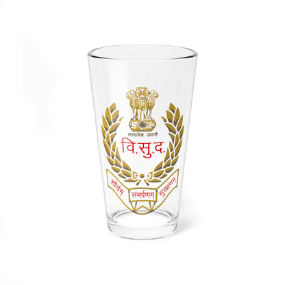 SPG LOGO (India) (Coat of Arms) Pint Glass 16oz