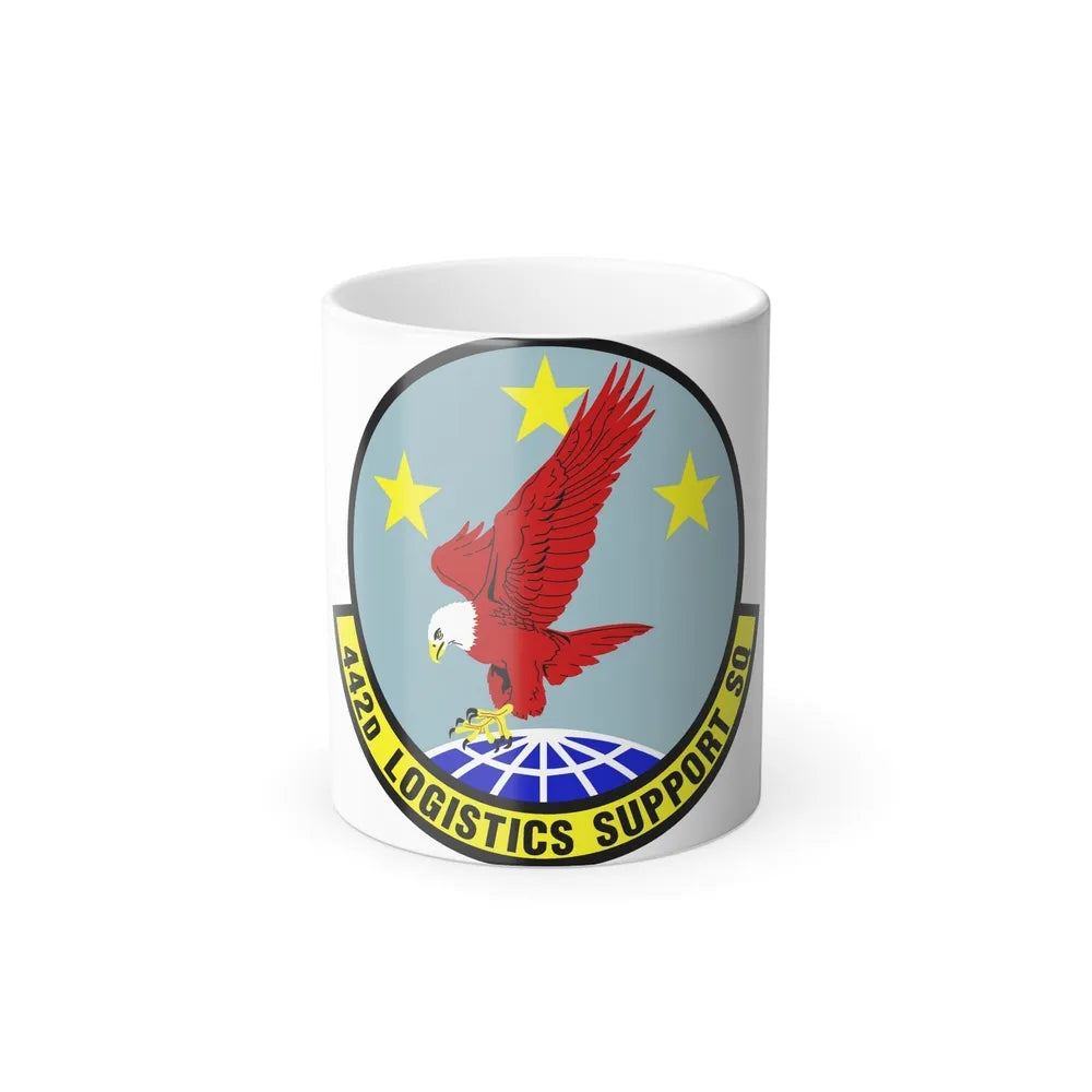 442d Logistics Support Squadron (U.S. Air Force) Color Changing Coffee Mug-11oz-Go Mug Yourself