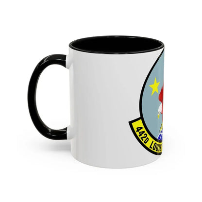442d Logistics Support Squadron (U.S. Air Force) Accent Coffee Mug - Go Mug Yourself