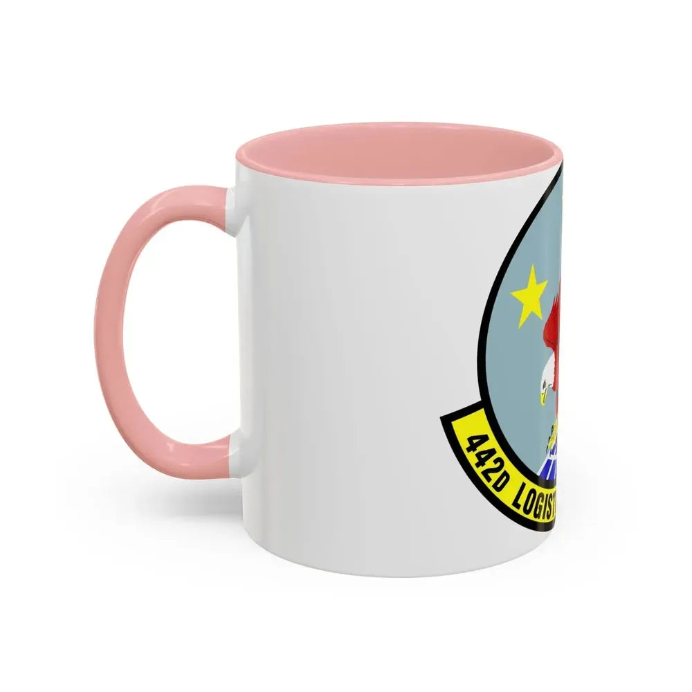 442d Logistics Support Squadron (U.S. Air Force) Accent Coffee Mug - Go Mug Yourself